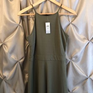 Ann Taylor Petite 4P Shaded Palm Dress NWT